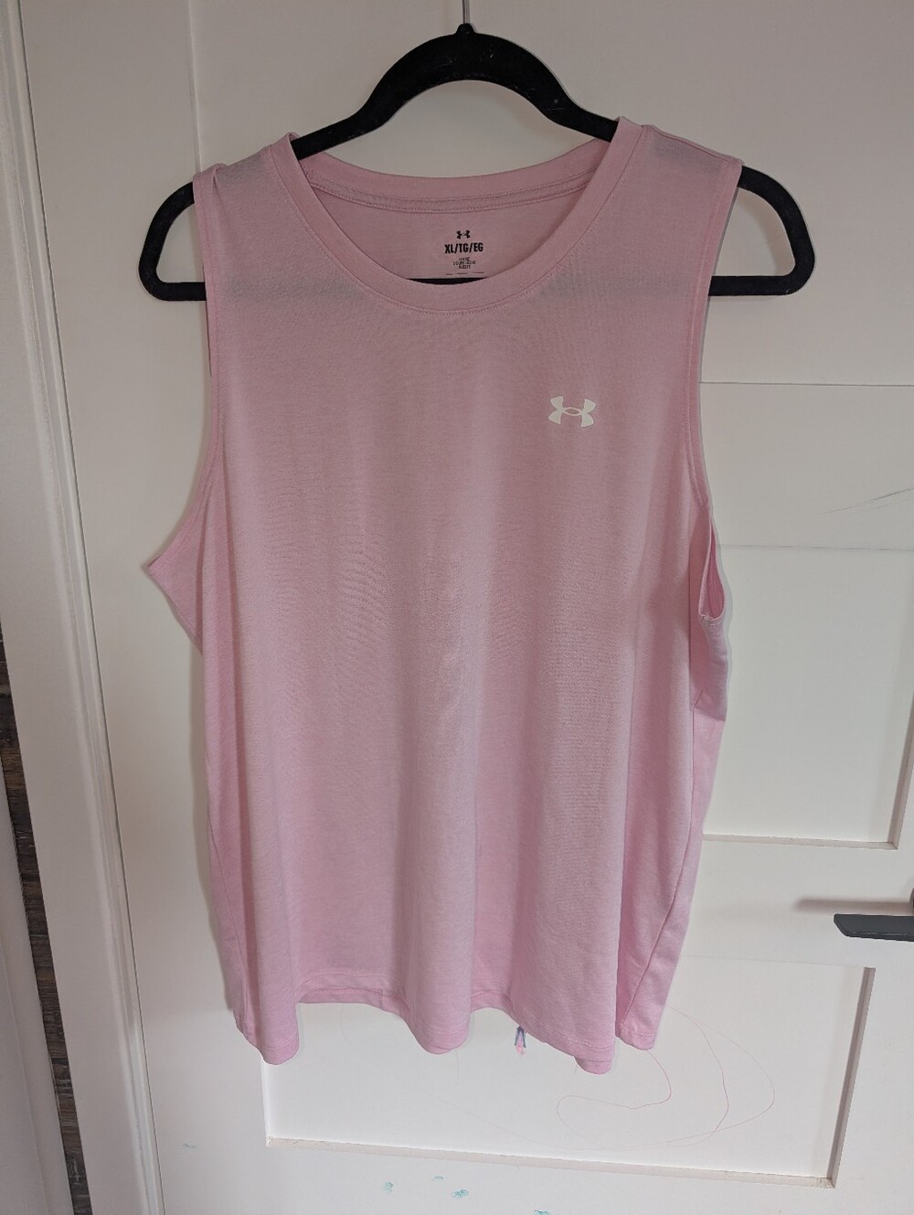 Under Armour Light Pink Women’s Muscle Tank - Performance Sleeveless Top